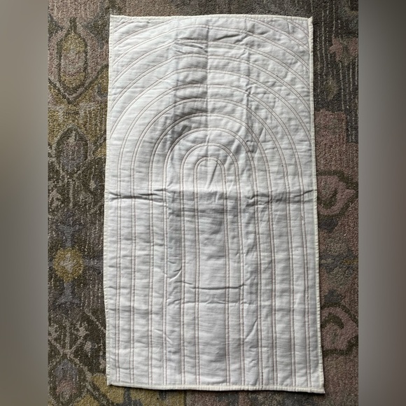 Better Homes & Gardens Bed Pillow Sham White Clay Color Accent Quilted Textile - Picture 1 of 5